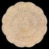 White rattan placemat