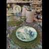 Set en rottin vert