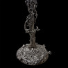 Silver Bronze Candelabra 75 cm