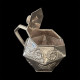 Tea Set, 3 pieces silver plated, 19th Century Japonism