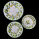 Picholines melamine set for 4