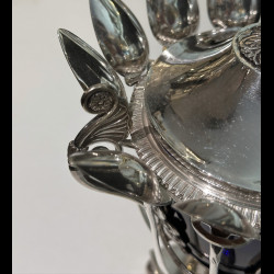 Pot à confiture en argent Poinçon de Vieillard (1818-1838), chef-d'œuvre de l'époque de la Restauration