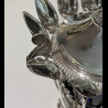 Silver jam jar Vieillard hallmark (1818-1838), Restoration era masterpiece