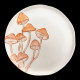 Mushroom Dinner Plate Set for 8