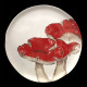 Mushroom Dinner Plate Set for 8