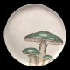 Set assiettes de table champignon pour 8