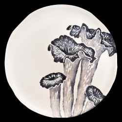 Mushroom Dinner Plate Set for 8