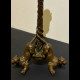 19th Century Bronze paire of candlesticks signed by Christophe Fratin