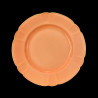 Porcelain Dinner Plate in Salmon Mozart Collection