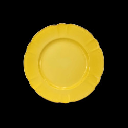 Porcelain Dessert Plate in Lemon Mozart Collection