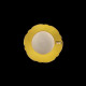 Porcelain Coffee Cup and Saucer in Lemon Mozart Collection