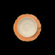 Porcelain Tea Cup and Saucer in Salmon Mozart Collection