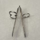 Individual Asparagus Tongs CHRISTOFLE Silver-Plated