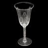 Verre vin blanc Baccarat cristal Service Jet d'Eau, design G. Chevalier 192