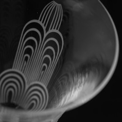Verre vin blanc Baccarat cristal Service Jet d'Eau, design G. Chevalier 192