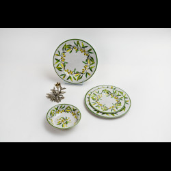 Melamine Picholine collection deep plate