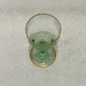 Verre à vin rouge Daum, période Art nouveau, fabrication Nancy, vers 1900
