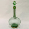 Daum wine decanter, Art Nouveau period, Nancy manufacture, circa 1900