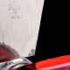 Abeille à miel Mappin & Webb métal argenté rouge avec cuillère XIXe