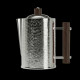 Five-piece silver-plated "Frisson" tea and coffee set