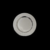 Silver-plated "Martelé Lunaire" bread plate
