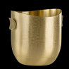 Gilded brass "Horizons" champagne bucket