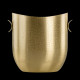 Gilded brass "Horizons" champagne bucket