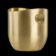 Gilded brass "Horizons" champagne bucket