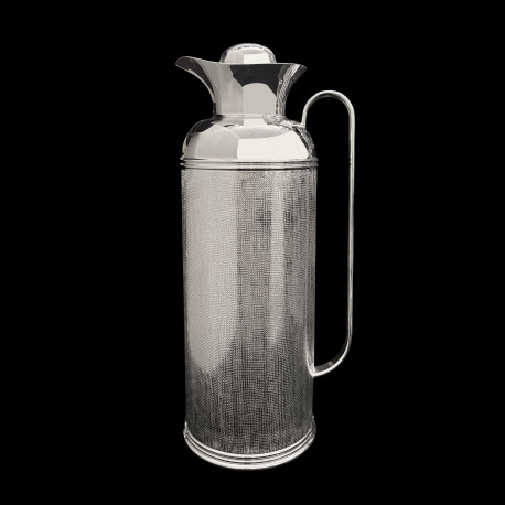 Thermos Canopée 1L en métal argenté