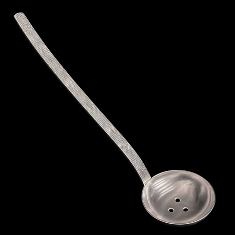 Cuillère à glaçons en métal argenté Canopée