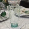 Verre à soda acrylique Lune vert clair