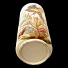 Pair of hand-painted faience vases, Creil & Montereau, circa 1876–1884