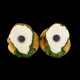 Salt and pepper shakers mushrooms big size