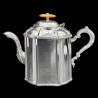 Théière métal argenté style XIXe