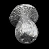 Pair of Salt & pepper shakers Pewter Mushrooms