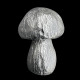 Pair of Salt & pepper shakers Pewter Mushrooms