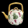 Majolica ivory Tea Pot "George Sand"