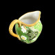 Majolica green Milk Jug "George Sand"
