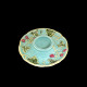Coquetier faïence turquoise "George Sand"