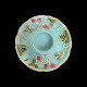 Coquetier faïence turquoise "George Sand"