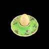 Majolica green Egg Cup "George Sand"