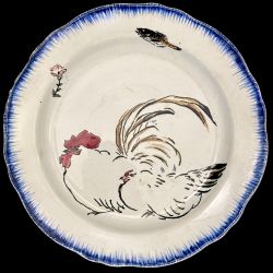 Bracquemond assiette de table 