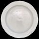 Bracquemond Mauve iris & Butterfly plate D 23 cm