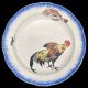 Bracquemond Sparrow & Pink Bellflower plate D 25 cm