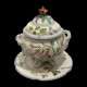 57 Dinner Plates, in French Faience Choisy-le-Roi, 19th Century