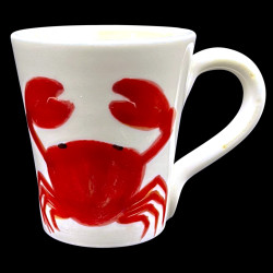 Crab- mug H 11cm