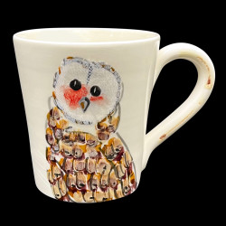 Mug faïence Chouette