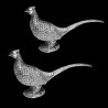 Salt & pepper shakers Pewter Pheasant