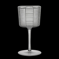 Cristal wine glass Hoffmann collection
