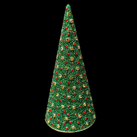 Large beaded Chrsitmas tree
